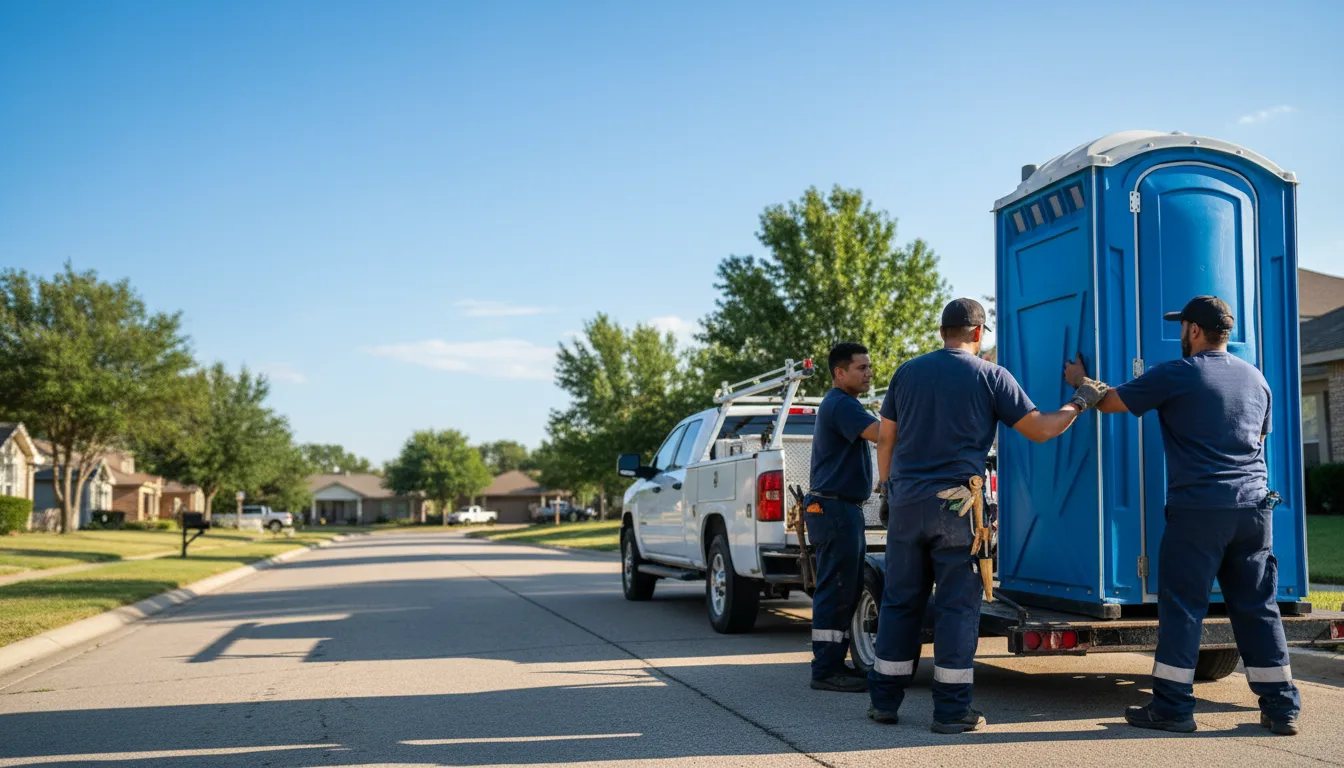Portable Toilet Rental in Medina, TX near me